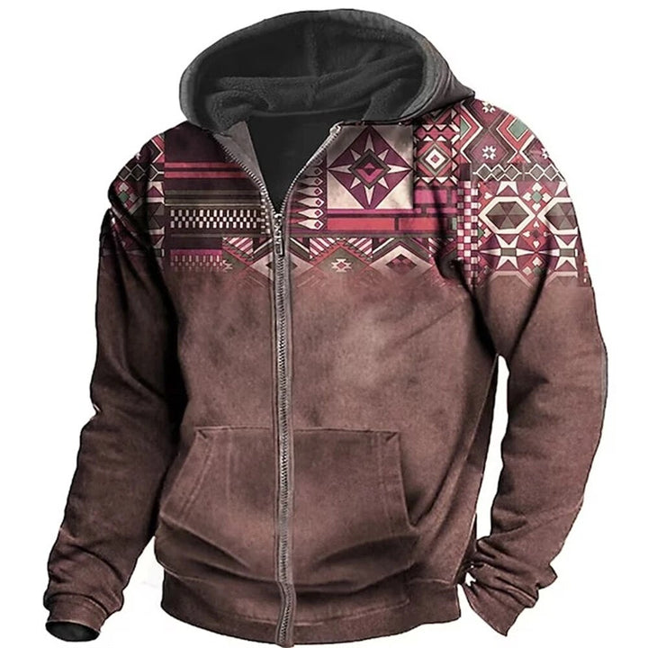 Olivier™️ - Sweat-shirt rétro en polaire pour hommes