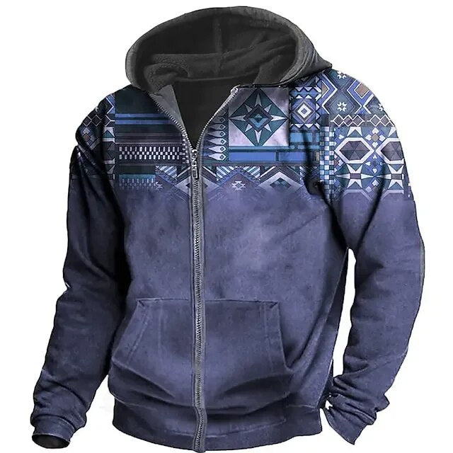 Olivier™️ - Sweat-shirt rétro en polaire pour hommes