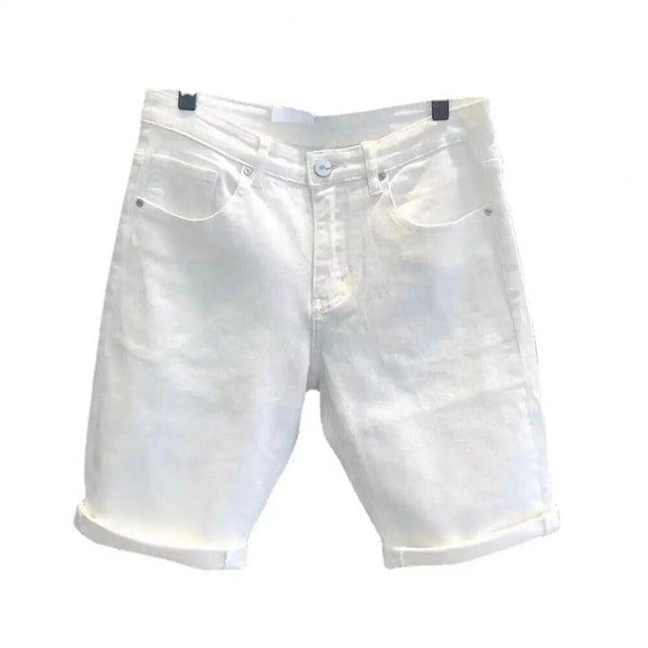 Levan - Short en denim slim fit pour hommes modernes pour un look d'été élégant