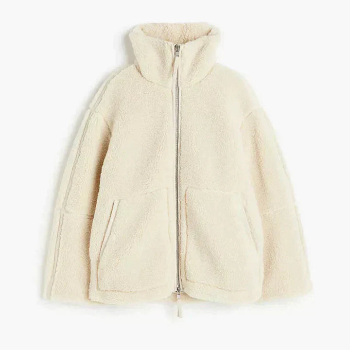 Pauline™ - Veste Teddy en coton douillet