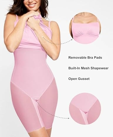 Iyana | Robe shapewear élégante avec soutien-gorge intégré pour un ajustement parfait