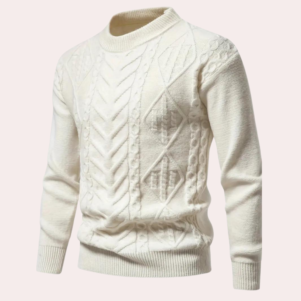 GARY - Pull stylé en maille pour l'homme soucieux de la mode