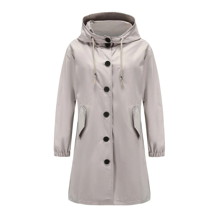 Lilas - Coupe-vent stylé pour femme avec capuche imperméable