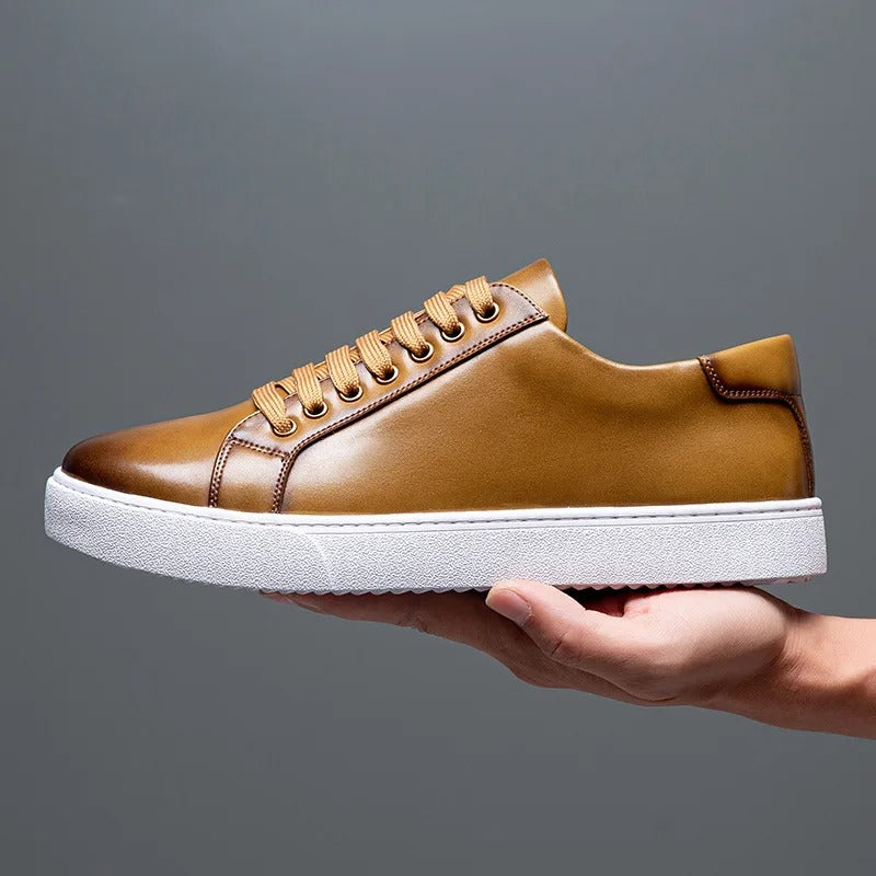 David™ - Chaussures de sport en cuir pour hommes