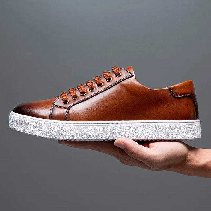 David™ - Chaussures de sport en cuir pour hommes