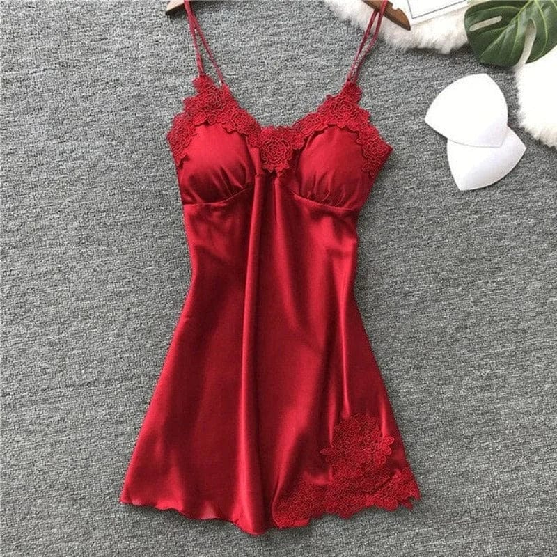 Kim - Elégante et charmante chemise de nuit printanière pour femmes