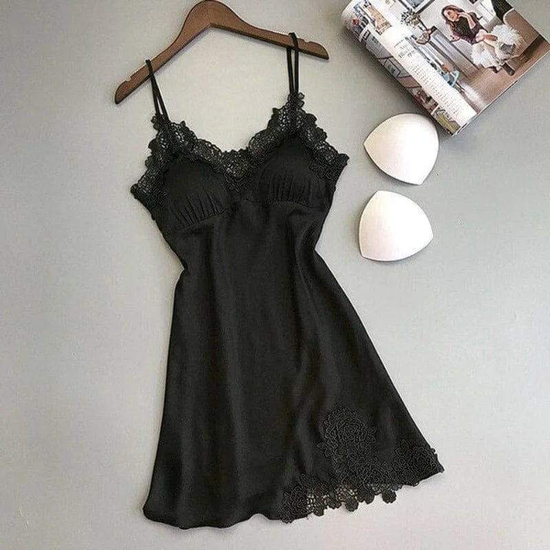 Kim - Elégante et charmante chemise de nuit printanière pour femmes