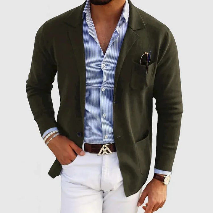 Blazer en laine chic et décontracté - Elton