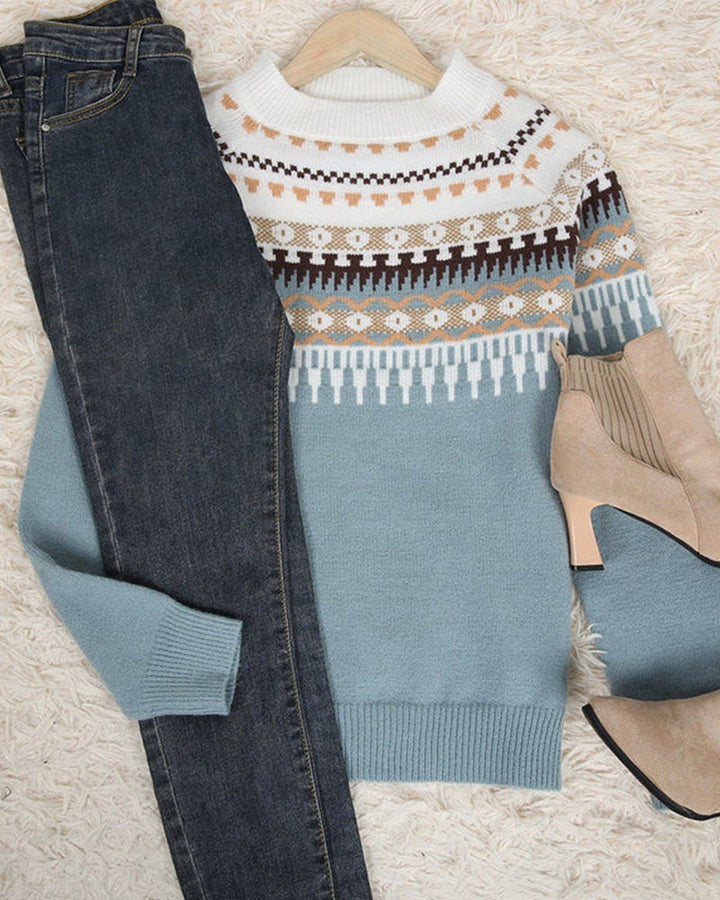 Diana - Pull élégant en maille boho pour un look tendance