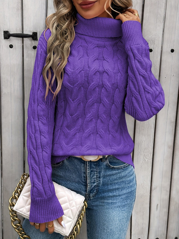 Ivindra - Pull Col Rayé Élégant et Luxueux pour un Look Sophistiqué