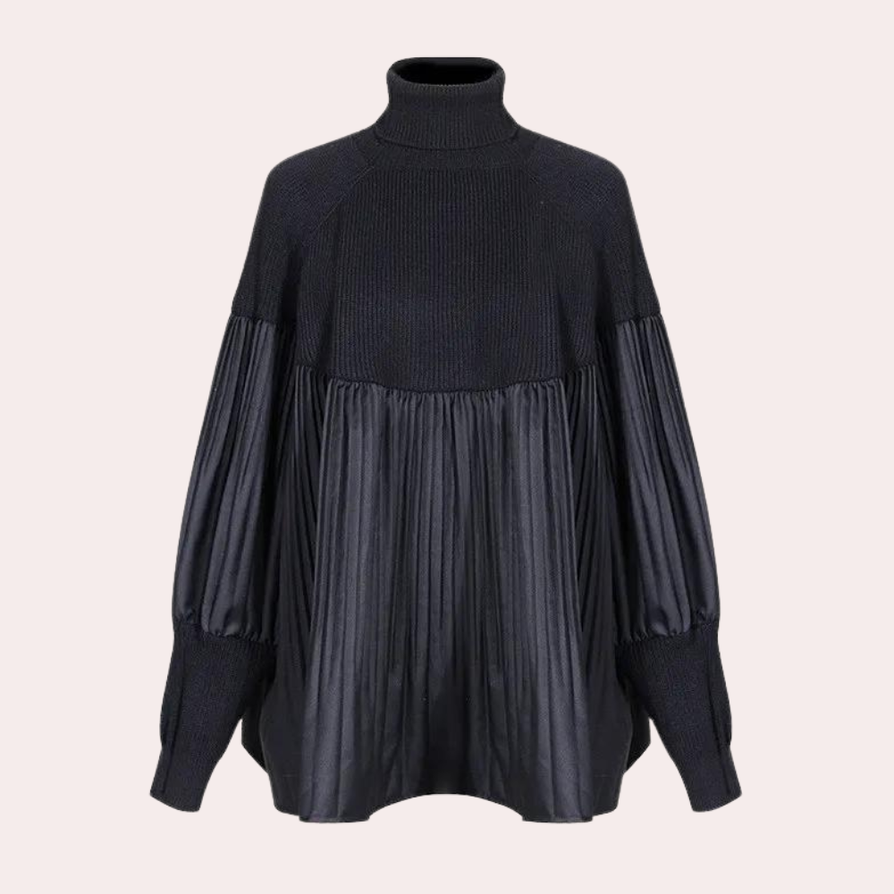 Raiza - Pull Élégant et Tendance avec Pliés Chic pour Femmes