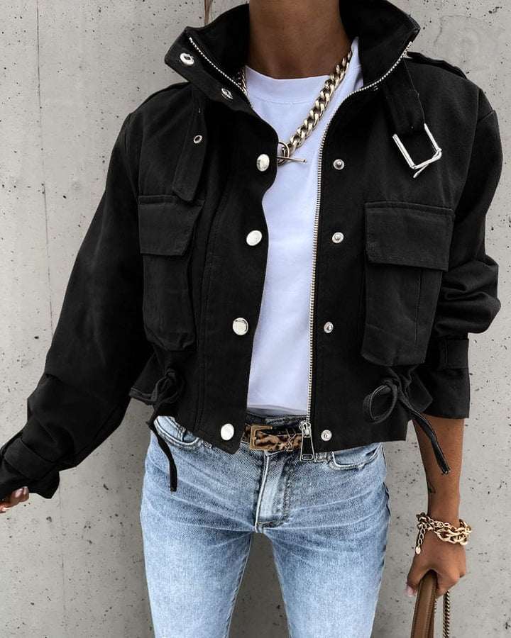 Tessa - Veste en denim élégante pour femmes