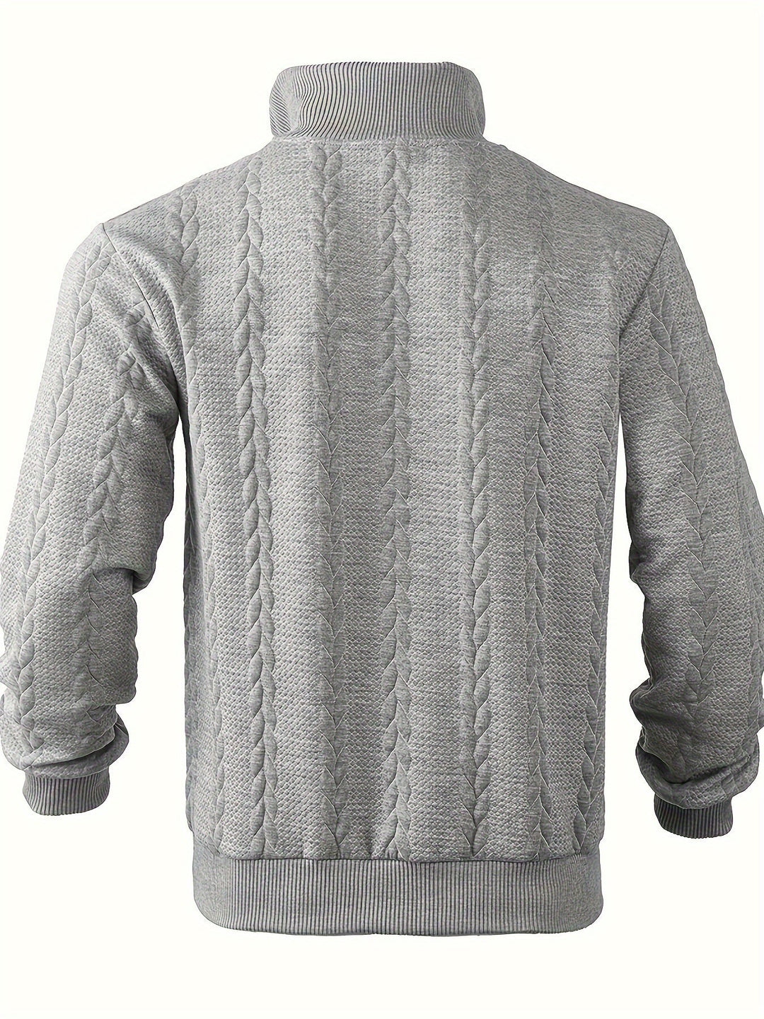 Alain™ - Pull vintage pour homme en cachemire avec fermeture éclair