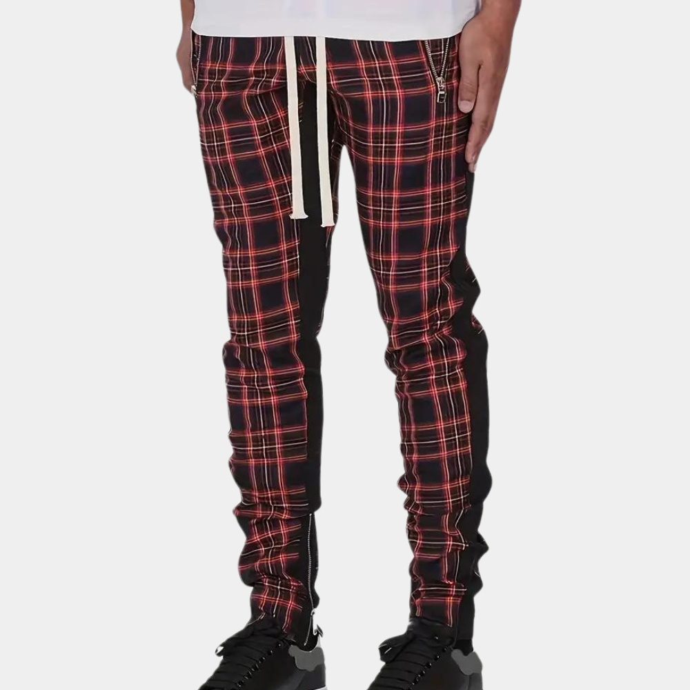 ALOIS - Pantalon à carreaux élégant pour hommes