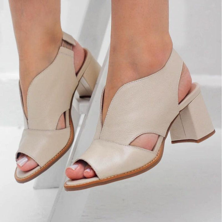 Fashyn | Sandales découpées tendance et élégantes pour un look d'été parfait