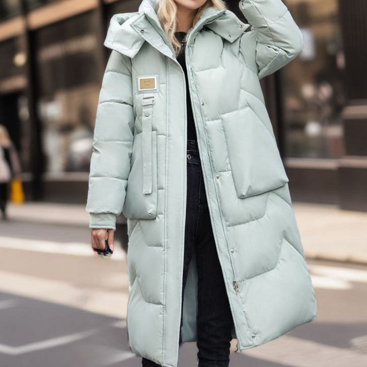 HANNIA - Manteau d'hiver élégant et luxueux pour femmes