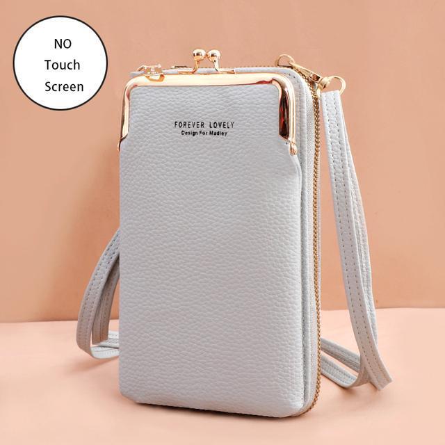 Sacoche crossbody compact et élégante avec un porte-carte multifonction pratique.