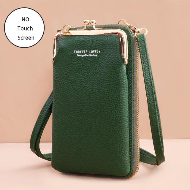 Sacoche crossbody compact et élégante avec un porte-carte multifonction pratique.