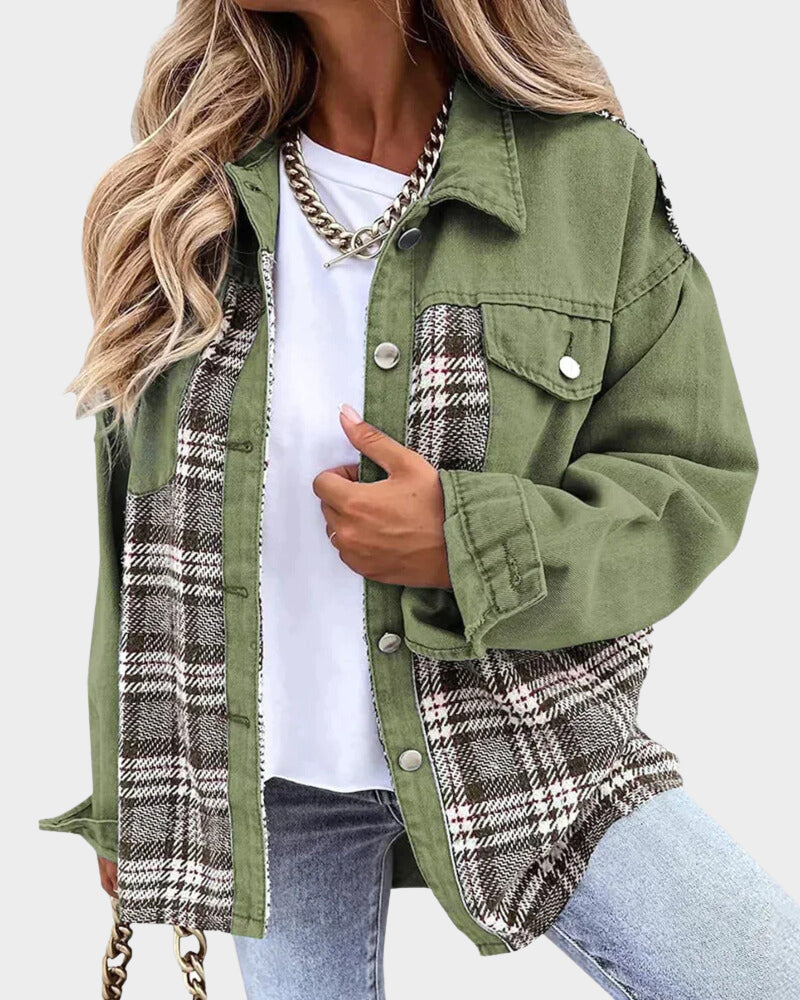 Lina - Veste denim d'automne stylée pour femmes