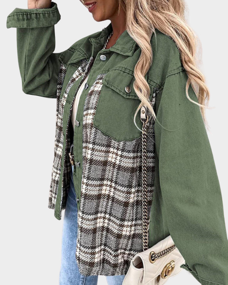 Lina - Veste denim d'automne stylée pour femmes