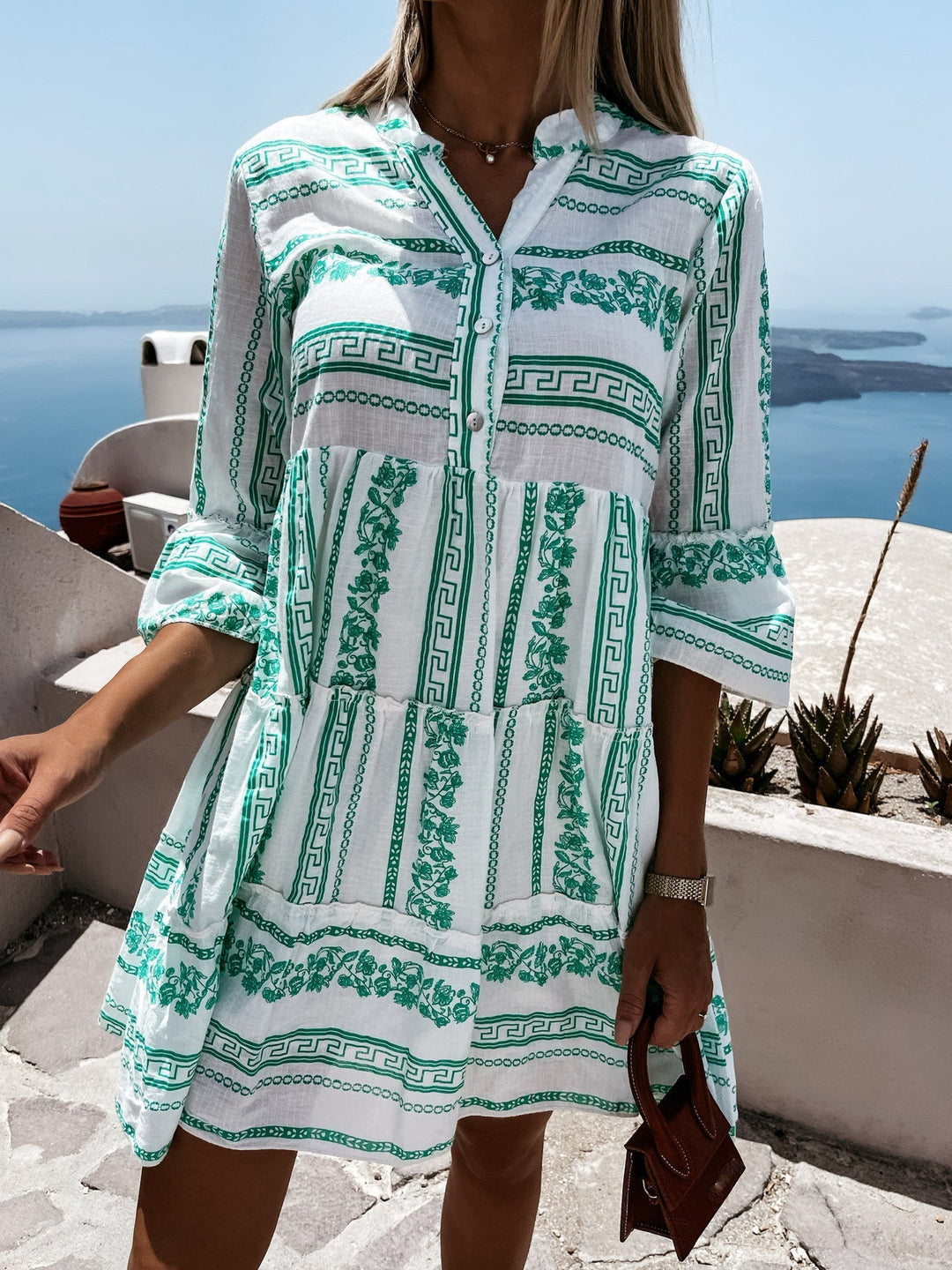 Beda | Robe d'été boho pour femmes - Robe de plage légère et fluide offrant un confort optimal