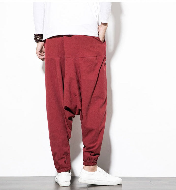 Pantalon de jogging harem pour hommes - Coupe décontractée, confort ultime et style moderne