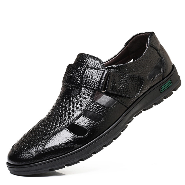 Sandales d'été en cuir pour hommes - Sandales Cardo confortables et élégantes