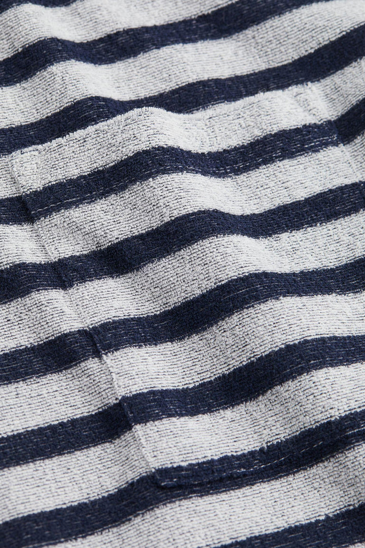 Pull Polo Rayé Tricoté | Style Maritime Intemporel avec une Touche Moderne Fraîche