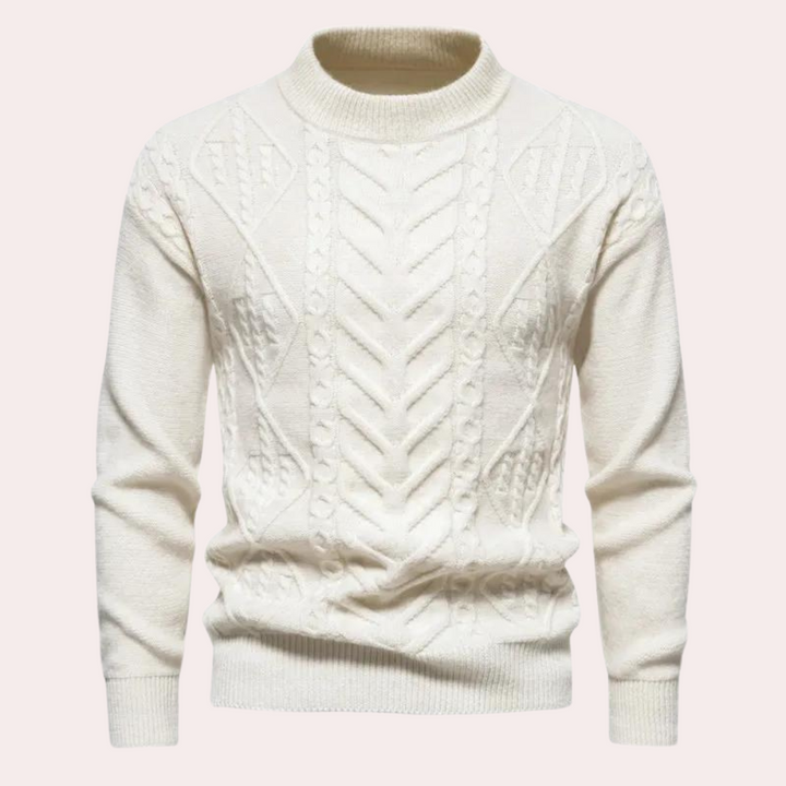 GARY - Pull stylé en maille pour l'homme soucieux de la mode