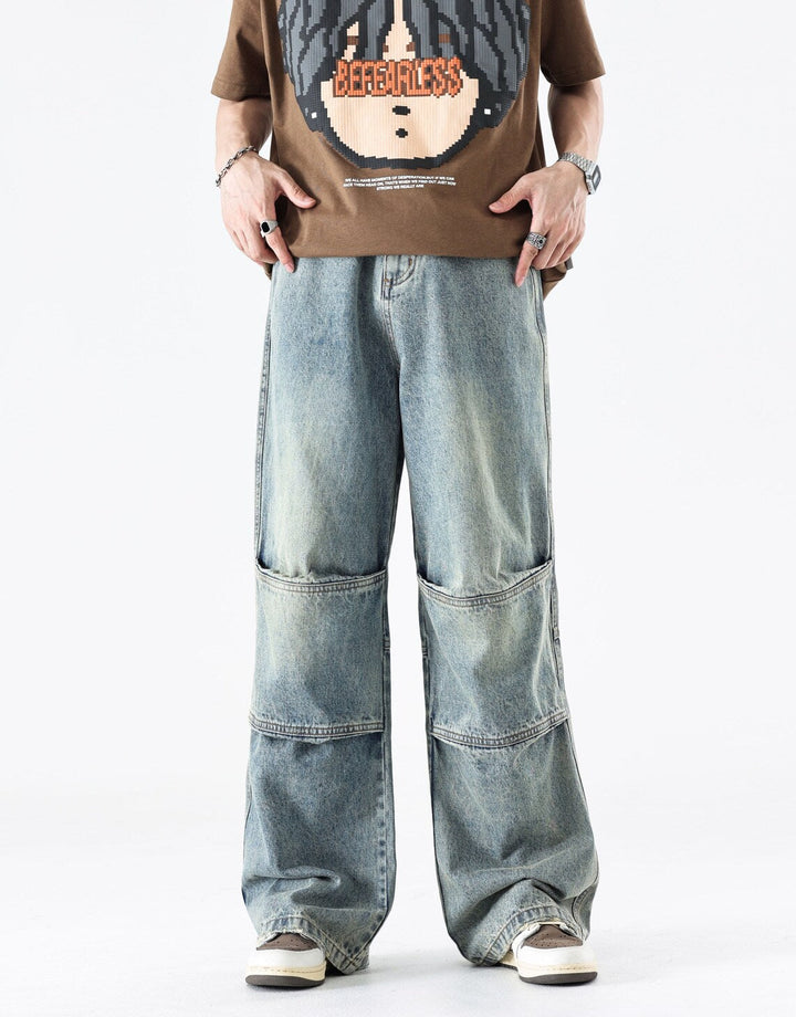 Jeans Streetwear Oversize Confortables et à la Mode