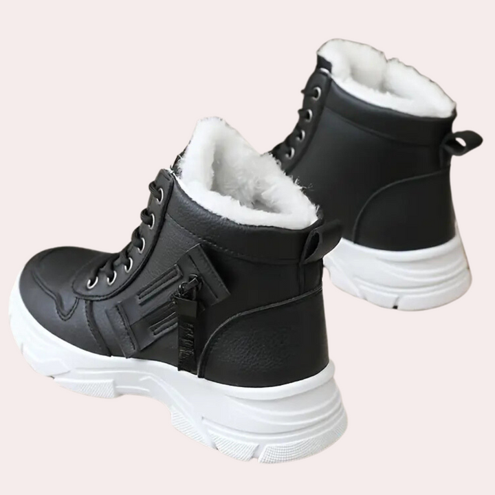 Bottes de neige élégantes et chaleureuses pour femmes KIANA™ alliant confort et style.