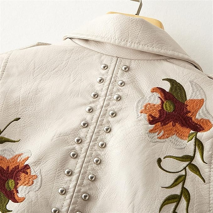 Ivy - Veste en similicuir stylée et confortable pour femmes