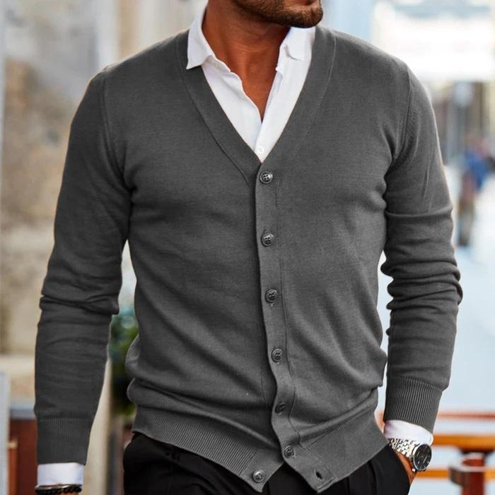 Cardigan Douillet Stefan™ pour Hommes - Un Confort Ultime au Quotidien