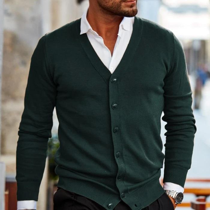 Cardigan Douillet Stefan™ pour Hommes - Un Confort Ultime au Quotidien