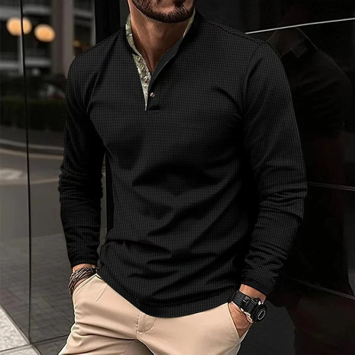 Polo Élégante à Manches Longues Hugo™ pour un Look Tendance