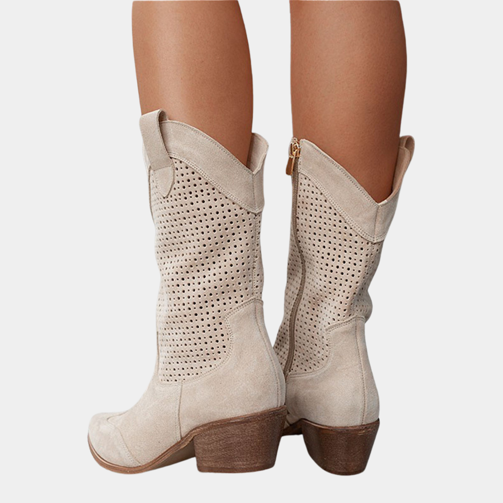 Bottines de cowboy pour femmes Claury™ élégantes pour un confort ultime