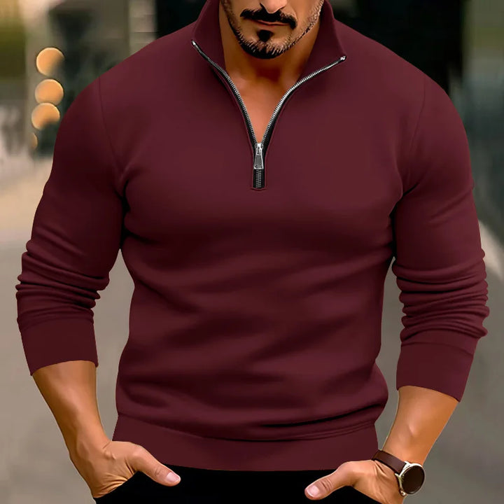 Tom™ Pull zippé décontracté - Des éléments de style confortables et modernes