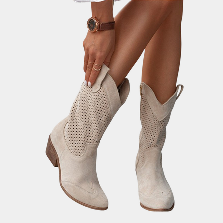 Bottines de cowboy pour femmes Claury™ élégantes pour un confort ultime