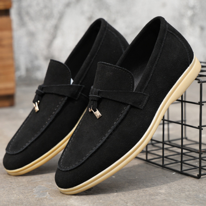 Mocassins en cuir Suède™ pour hommes - Élégants et Confortables