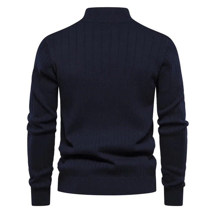 Steven™ Pull Zippé Tricoté Élégance et Confort