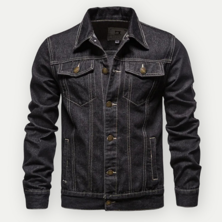 Alston™ Veste en Jean Élégante et Intemporelle pour un Look Stylé