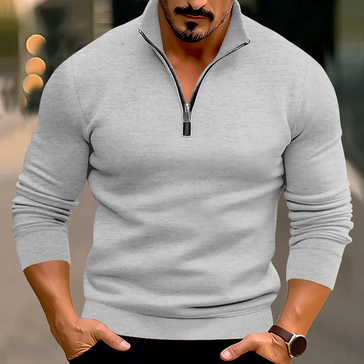 Tom™ Pull zippé décontracté - Des éléments de style confortables et modernes
