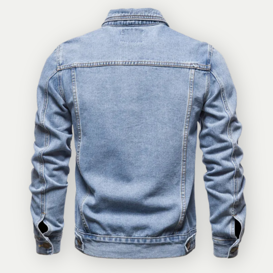Alston™ Veste en Jean Élégante et Intemporelle pour un Look Stylé