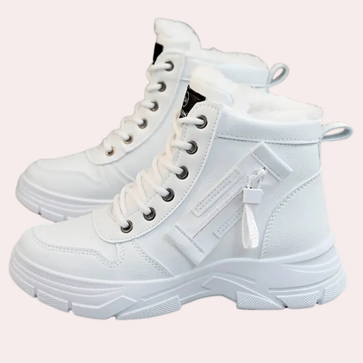 Bottes de neige élégantes et chaleureuses pour femmes KIANA™ alliant confort et style.