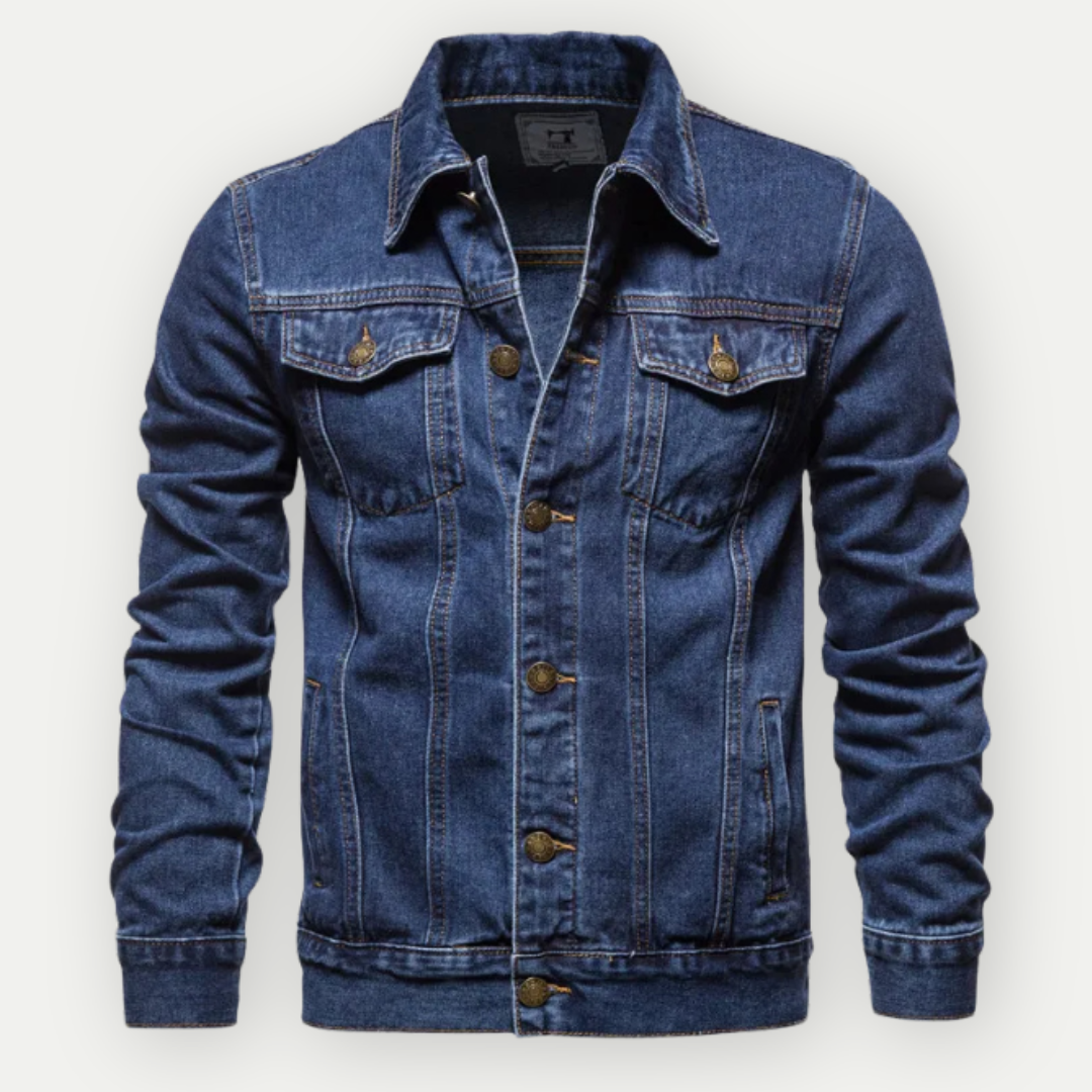 Alston™ Veste en Jean Élégante et Intemporelle pour un Look Stylé