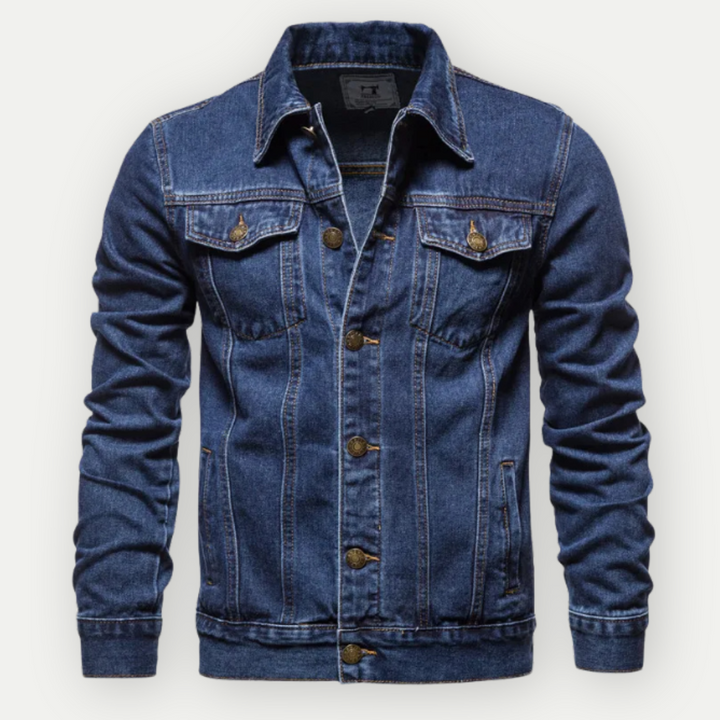Alston™ Veste en Jean Élégante et Intemporelle pour un Look Stylé