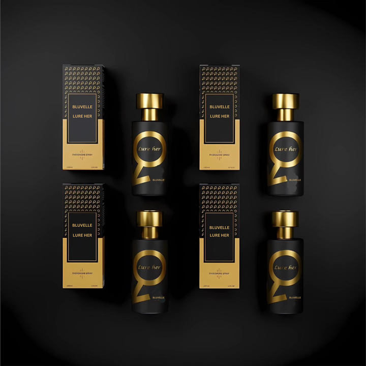 Lurez-la - Phéromones irrésistibles pour une fragrance masculine créée pour séduire et attirer.