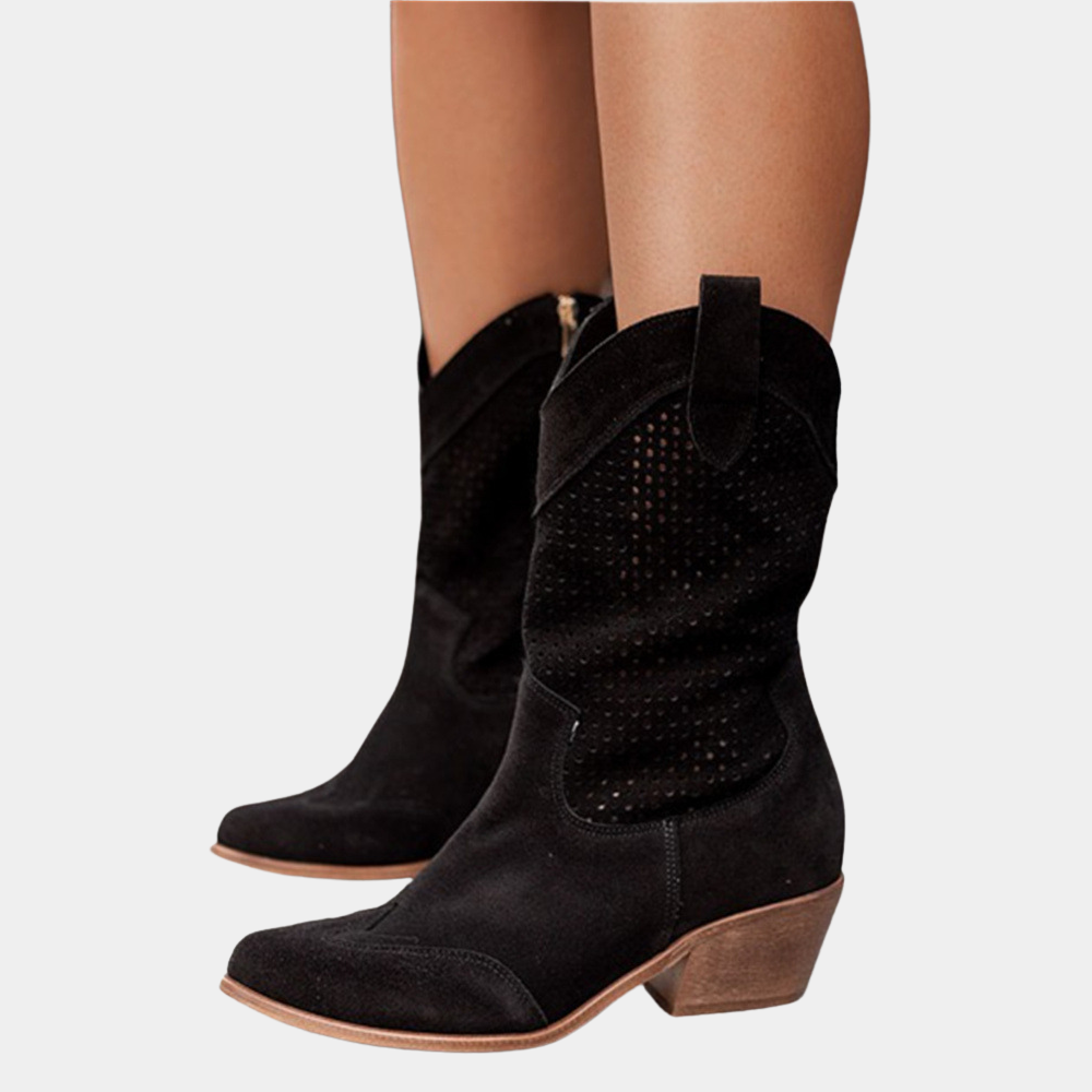 Bottines de cowboy pour femmes Claury™ élégantes pour un confort ultime
