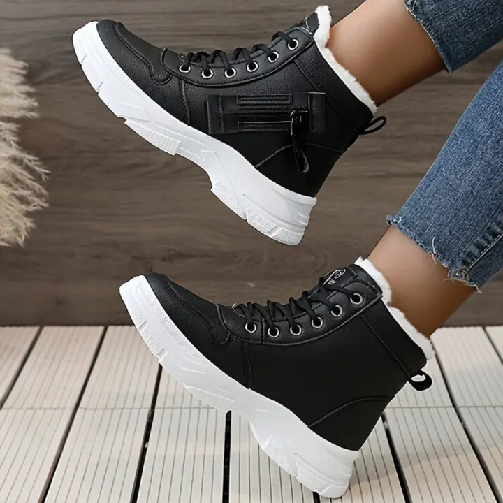 Bottes de neige élégantes et chaleureuses pour femmes KIANA™ alliant confort et style.