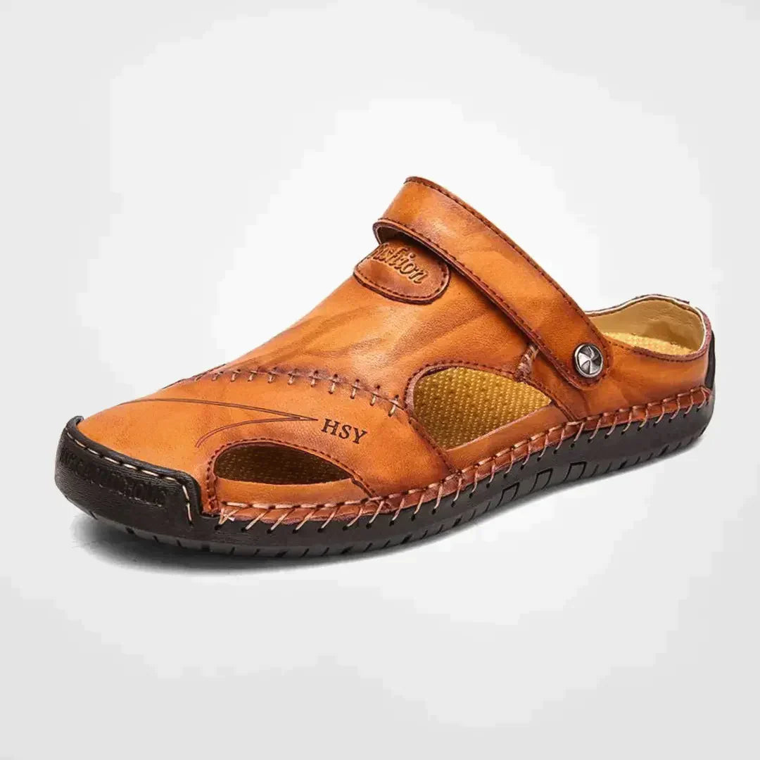 Sandales orthopédiques élégantes en cuir - Bren pour une marche confortable et élégante